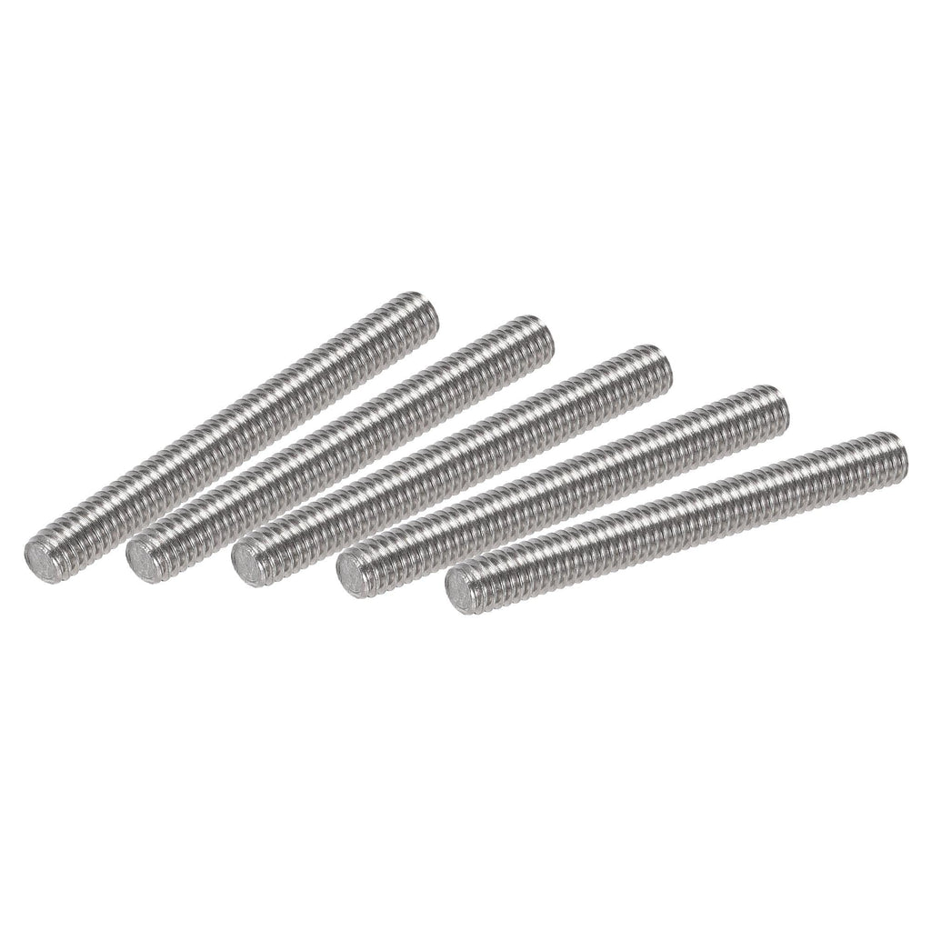  [AUSTRALIA] - uxcell 50Pcs M4 x 30mm Fully Threaded Rod 304 Stainless Steel Right Hand Threads,M4-0.7 Thread Pitch