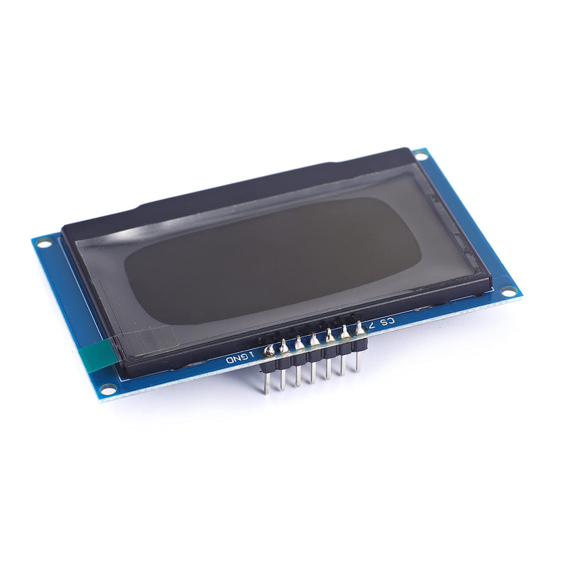  [AUSTRALIA] - Teyleten Robot 2.42 inch 128x64 OLED LCD Display Module SSD1309 7 Pin SPI/IIC I2C Serial Interface for Arduino UNO R3 - White Light