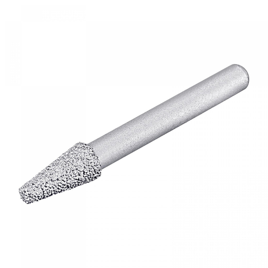  [AUSTRALIA] - uxcell Diamond Mounted Points 60 Grit 8.3mm Brazed Grinder 6mm Shank Grinding Rotary Bit Marble Stone Carving Tool