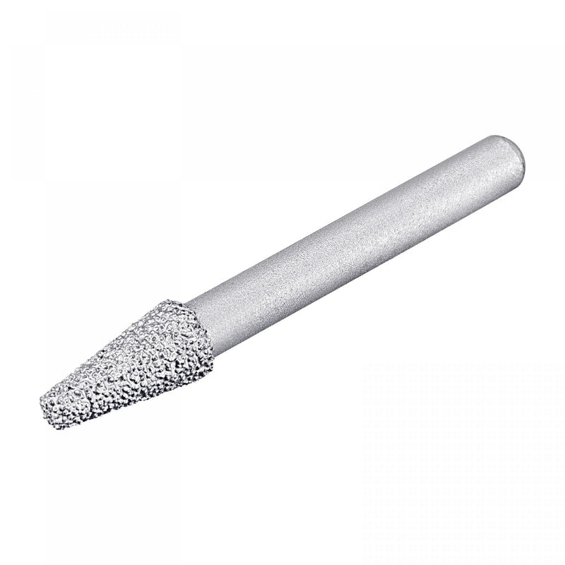  [AUSTRALIA] - uxcell Diamond Mounted Points 60 Grit 8.3mm Brazed Grinder 6mm Shank Grinding Rotary Bit Marble Stone Carving Tool