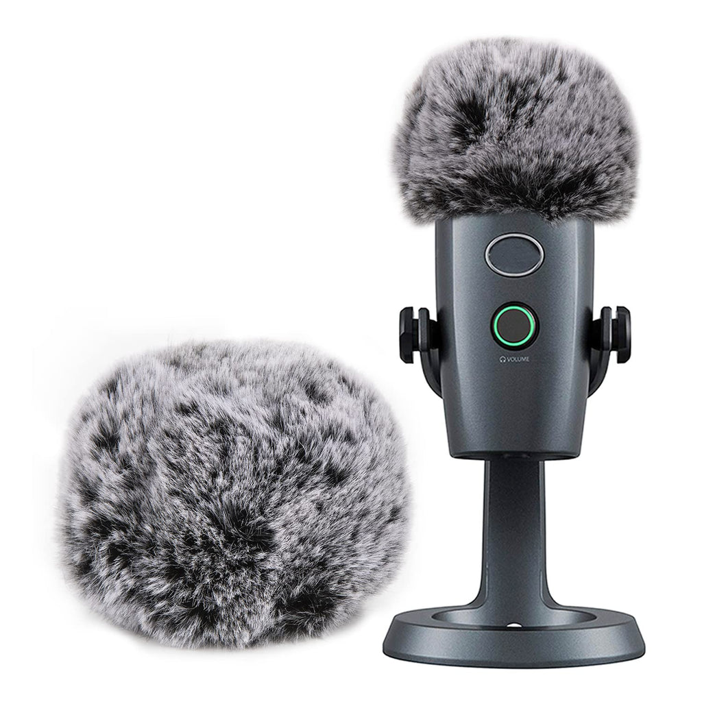  [AUSTRALIA] - WIBOND Wind Muff for Blue Yeti Nano Microphone - Furry windscreen Microphone Cover for Noise and Ambience Reduction