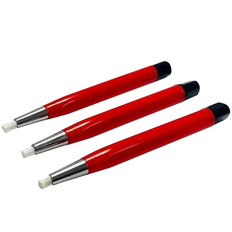  [AUSTRALIA] - Megacast Fiberglass Scratch Brush Pen - 3 Pack - Jewelry, Watch, Coin Cleaning, Electronic Applications, Removing Rust and Corrosion