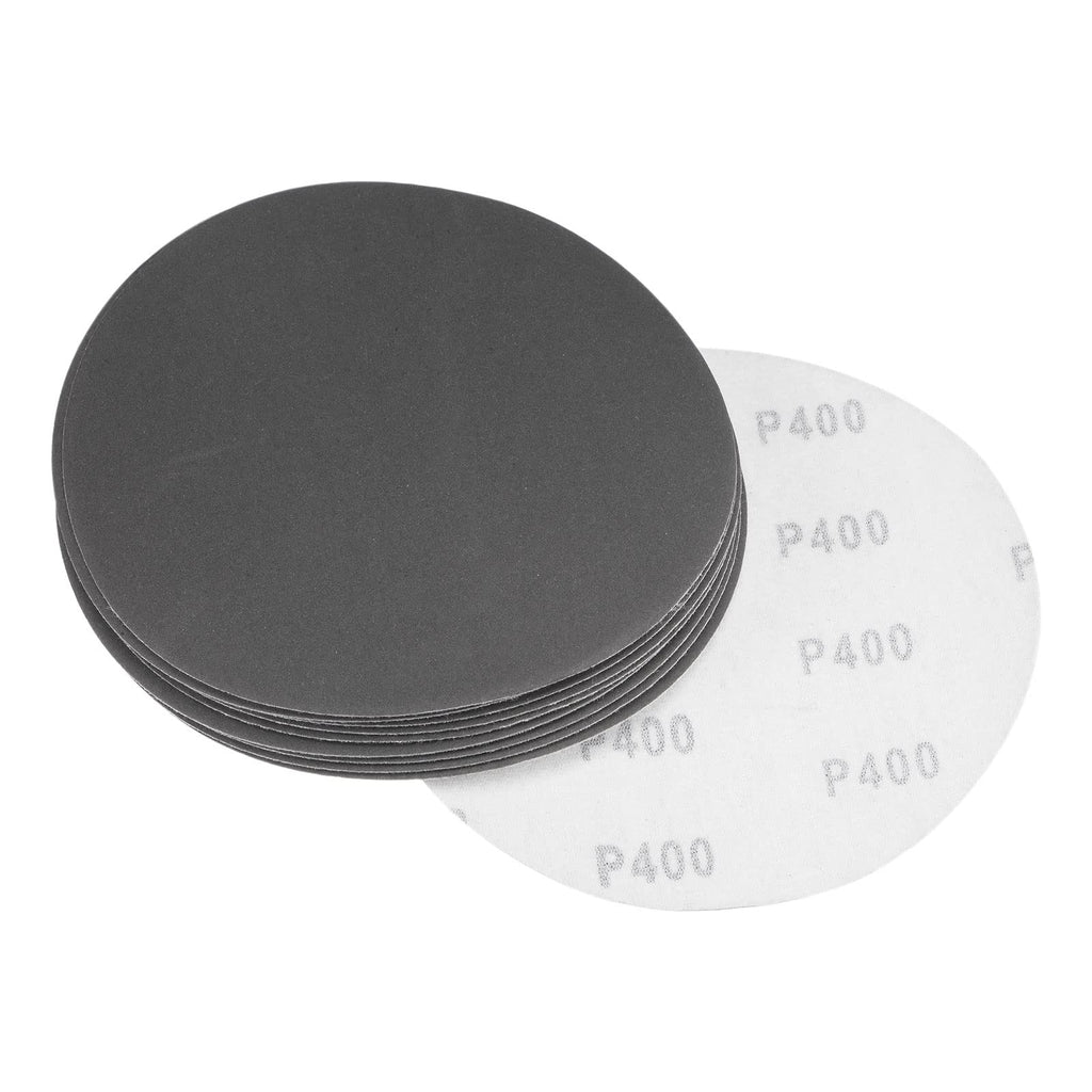  [AUSTRALIA] - uxcell 6 Inch Sanding Disc 400 Grit Hook and Loop Silicon Carbide C-Weight Backing Sandpaper for Orbital Sander 10Pcs 400 Grits