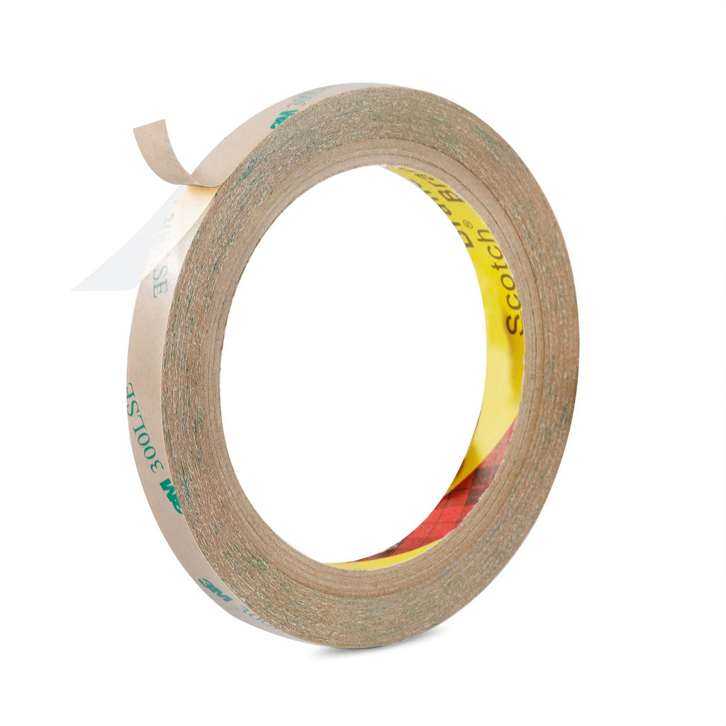  [AUSTRALIA] - Double Side Tape Heavy Duty Clear Mounting Tape Transparent Tape Strong Adhesive Waterproof Tape Clear PET for LED Strip Indoor and Ourdoor(0.39in x 36ft) 0.39in x 36ft