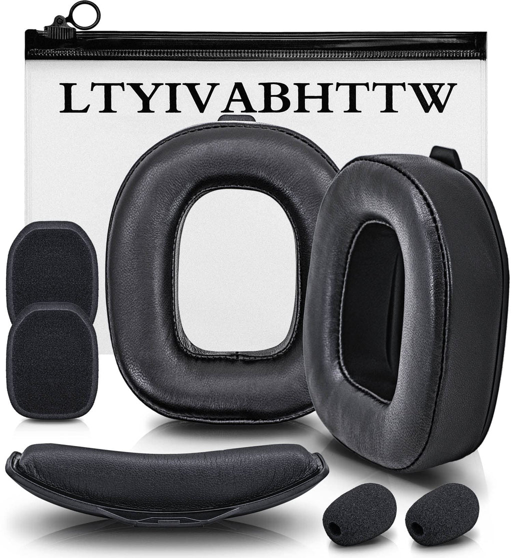  [AUSTRALIA] - A40 TR Ear Cushions - Earpads Compatible with Astro Gaming A40 TR Wireless Headset - a40 tr Replacement parts/a40 Accessories/Headband/Microphone Foam