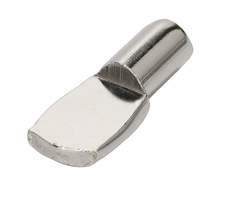  [AUSTRALIA] - 5mm Shelf Pegs,Shelf Pins Spoon Shape Support Pegs for Shelves Cabinet Closet Nickel Plated -20 Pcs