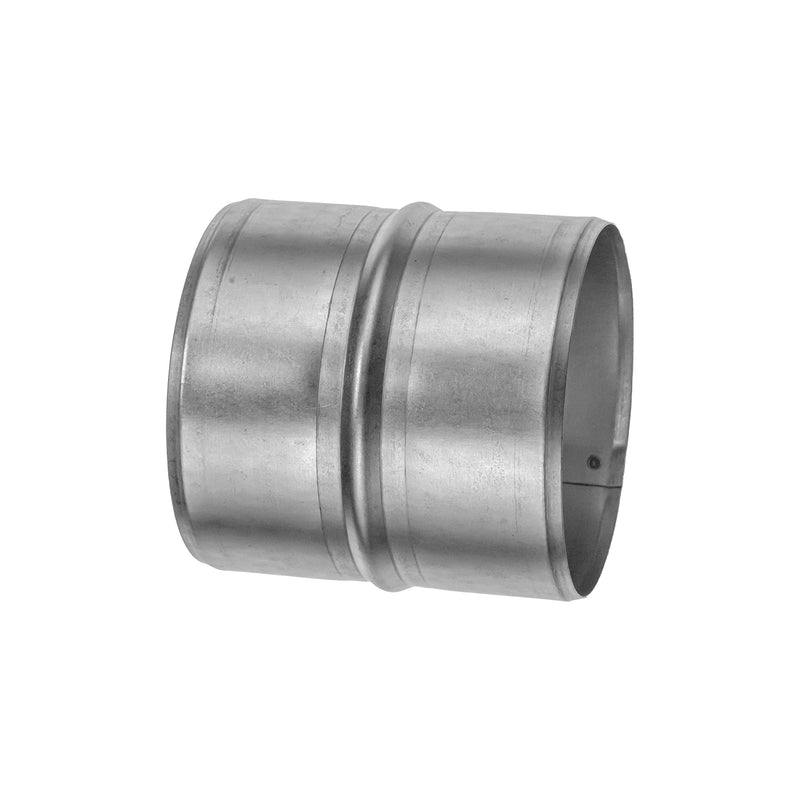  [AUSTRALIA] - Vent Systems 4'' Inch Galvanized Steel Duct Connector - Round Ventilation Duct Extension - Metal Vent Coupler - Metal Hose Coupling - Galvanised Pipe Connector