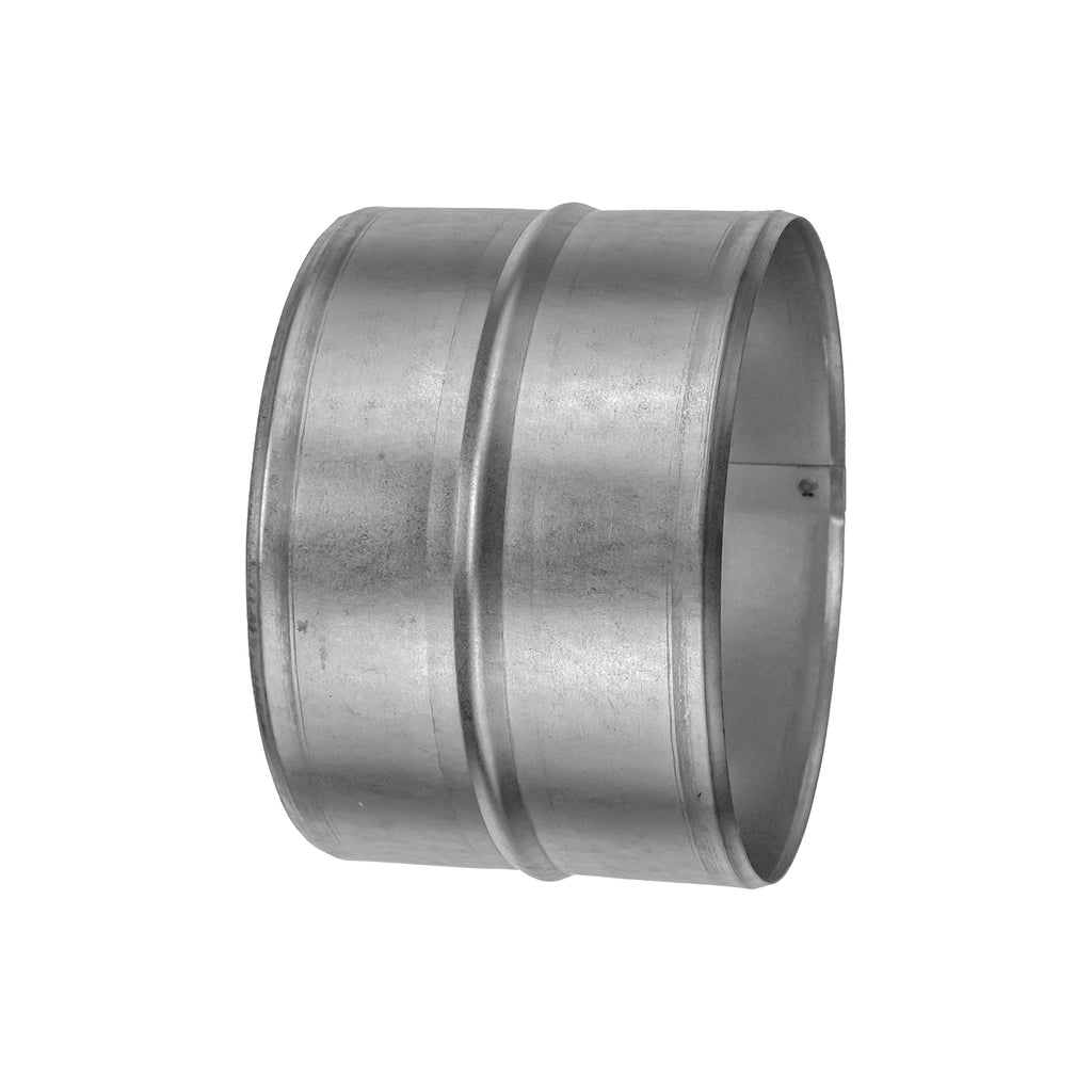  [AUSTRALIA] - Vent Systems 5'' Inch Galvanized Steel Duct Connector - Round Ventilation Duct Extension - Metal Vent Coupler - Metal Hose Coupling - Galvanised Pipe Connector