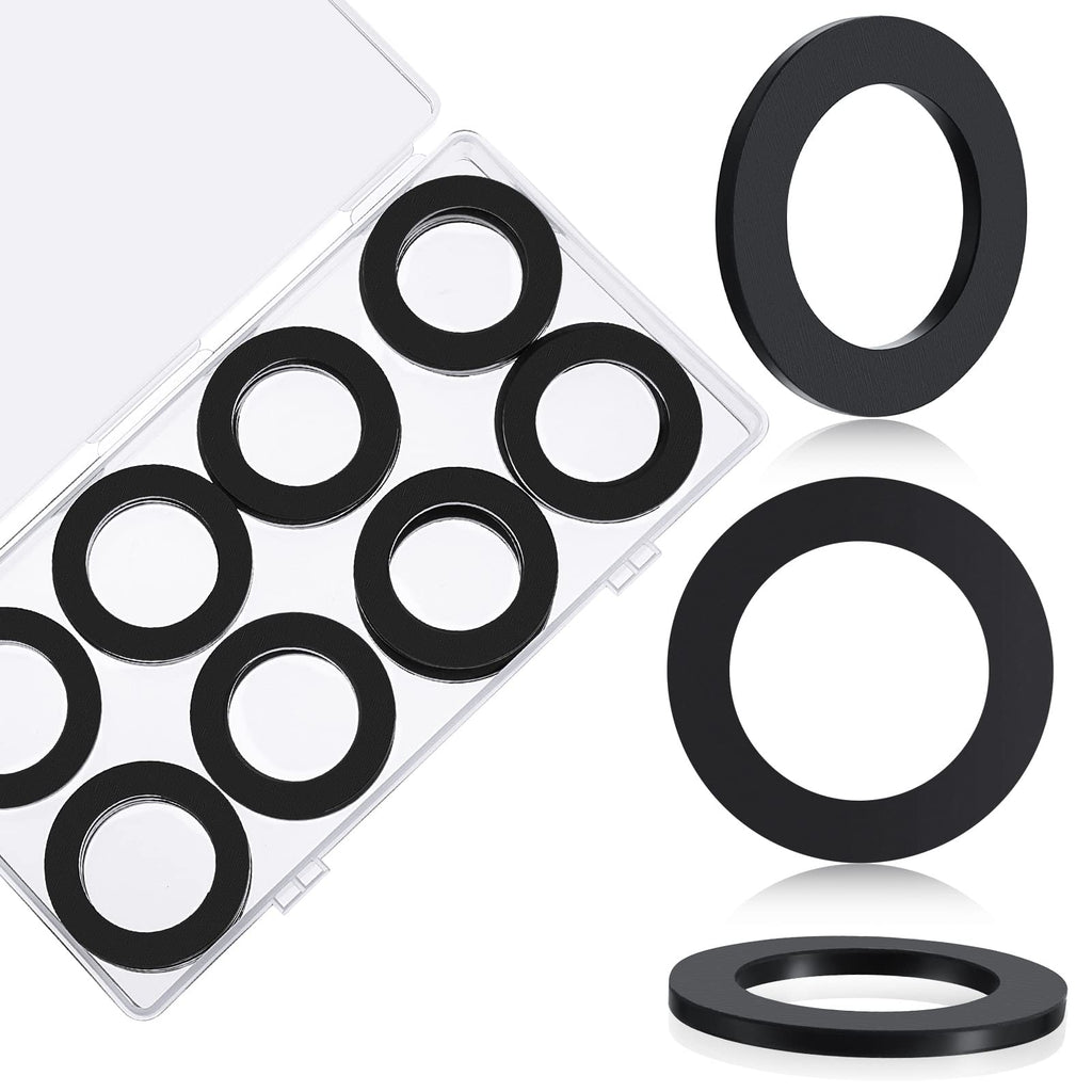  [AUSTRALIA] - 30 Pack 1-1/2 Inch Oversize Union Washer Flat Plumbing Slip Joint Washer Rubber Flat Washer Rubber Washers for Piping and Plumbing Systems