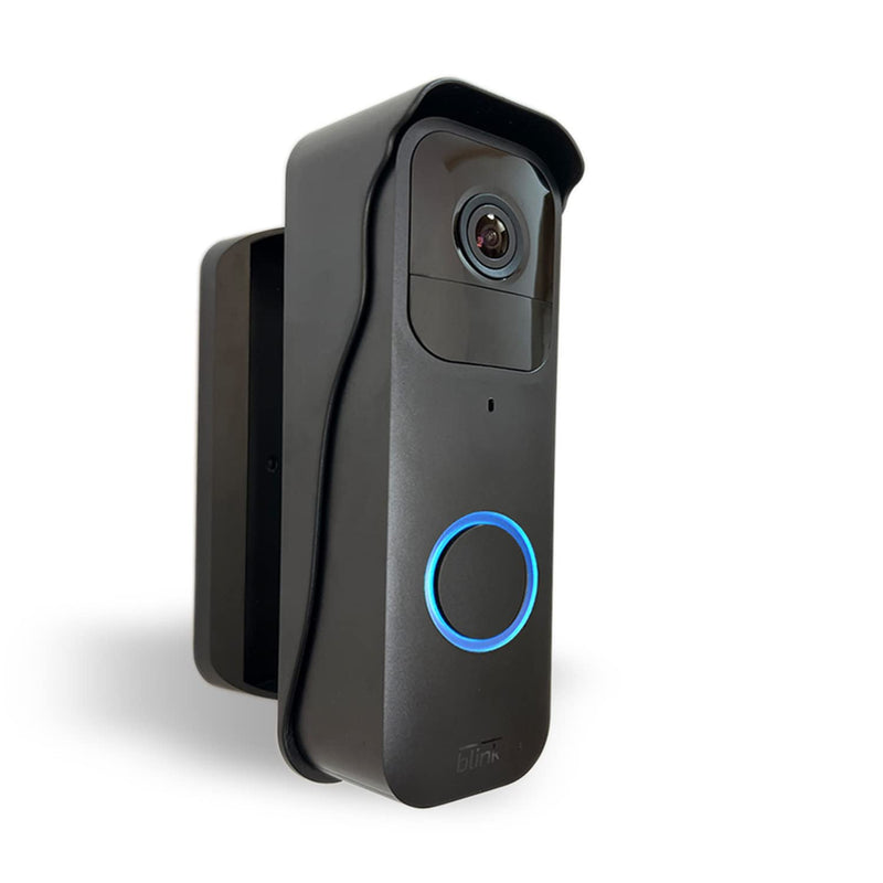  [AUSTRALIA] - Blink Video Doorbell Mount, Adjustable (up to 110 Degrees Tilt) Mounting Bracket for All-New Blink Doorbell, Improve Viewing Angle, Blink Doorbell Security System Accessories, Black