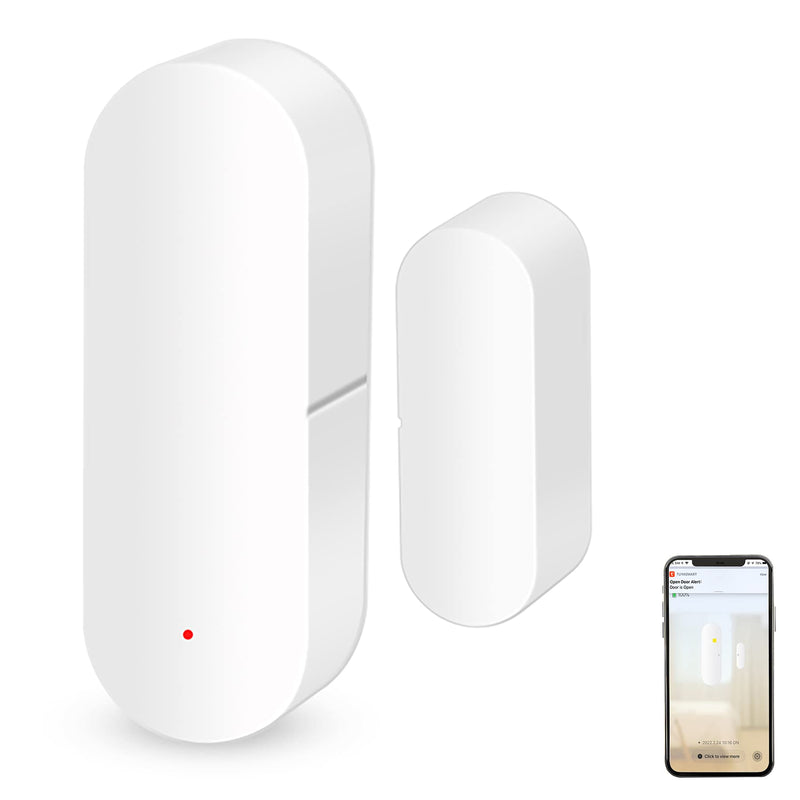  [AUSTRALIA] - WiFi Door Sensor: Smart Window Contact Sensor, Free App Alerts, Programmable with Tuya/Smart Life Devices for Home Security & Smart Home Automation, Compatible with Alexa Google Assistant (1 Pack) 1