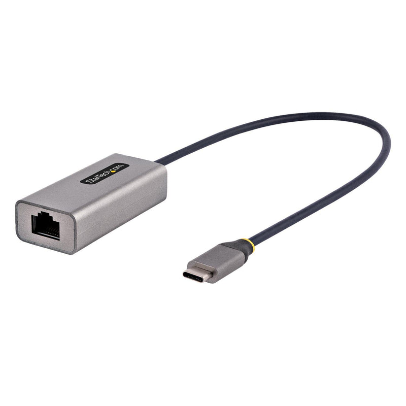  [AUSTRALIA] - StarTech.com USB-C to Ethernet Adapter, USB 3.0 to Gigabit Ethernet Network Adapter - 10/100/1000 Mbps, USB-C to RJ45 Ethernet Adapter (GbE), 12in Attached Cable, Driverless Install (US1GC30B2) Space Grey
