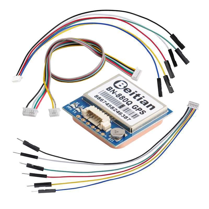  [AUSTRALIA] - Geekstory BN-880Q GPS Module Glonass 4M Flash Compass QMC5883L NMEA-0183 for Arduino Raspberry Pi Pixhawk Aircraft CC3D F3 Flight Control