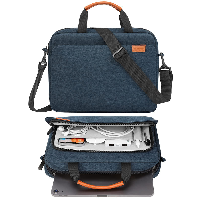  [AUSTRALIA] - MoKo 9-11 Inch Tablet Sleeve Case, Protective Handle Shoulder Bag Fits iPad air 5 10.9" 2022, iPad Pro 11 M2 2022-2018, iPad 9/8/7th 10.2, iPad 10th 10.9, iPad Air 4 10.9, Tab S8 11", Indigo