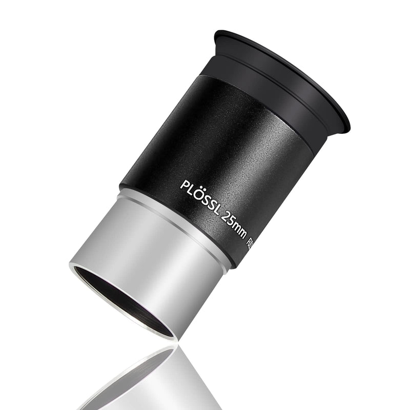 [AUSTRALIA] - CelticBird Telescope 1.25'' Super Plossl Eyepiece 25mm 4-Element Plossl Design Threaded for Standard 1.25inch Astronomy Filters PL25mm