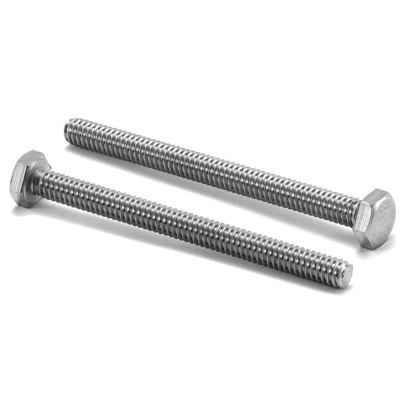  [AUSTRALIA] - 5/16-18 x 3" Hex Head Screw Bolt, 10Pcs 18-8 (304) Stainless Steel, Fully Threaded, Plain Finish, by SG TZH 10 5/16-18 x 3"