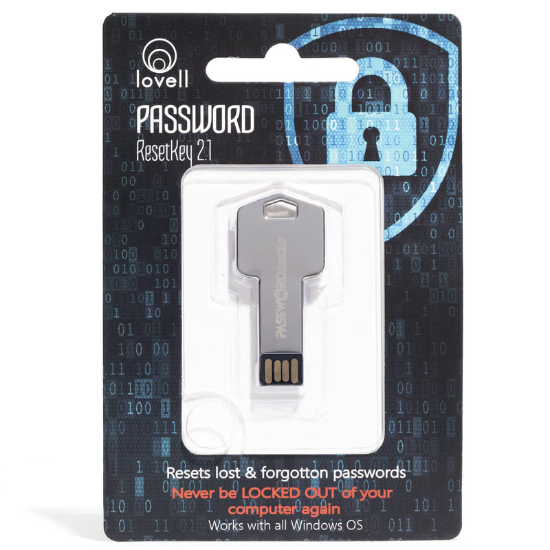  [AUSTRALIA] - Password Reset Key II Next Generation - USB 3.0 Key Works w/Windows 98, 2000, XP, Vista, 7, & 10 - Fast Access No Internet Connection Needed - Reset Lost Passwords on Windows Based PC & Laptop PRK II Updated