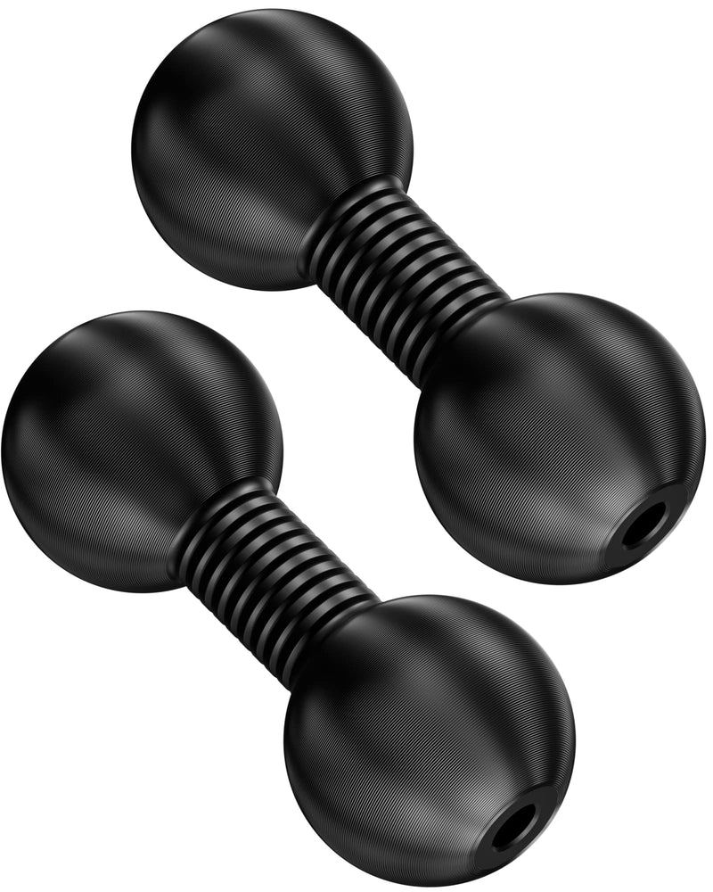  [AUSTRALIA] - 2 Pack, BRCOVAN Aluminum Alloy 1'' Ball to 1'' Ball Adapter Compatible with RAM Mounts & BRCOVAN B Size Double Socket Arm
