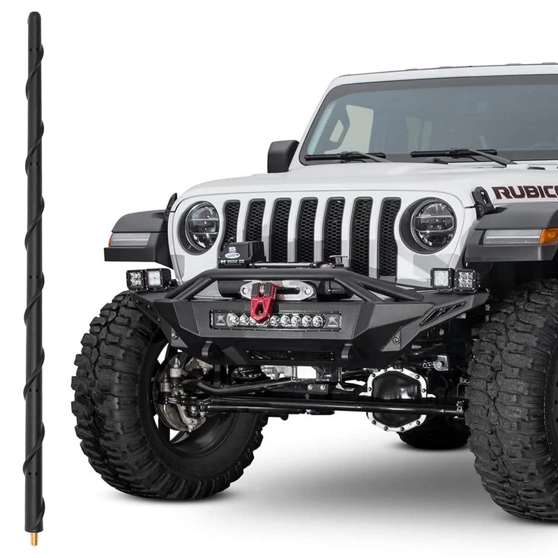  [AUSTRALIA] - VOFONO 16 Inch Antenna for Jeep Wrangler JK JL JKU JLU Gladiator JT 2007-2023, Jeep Wrangler Gladiator Accessories