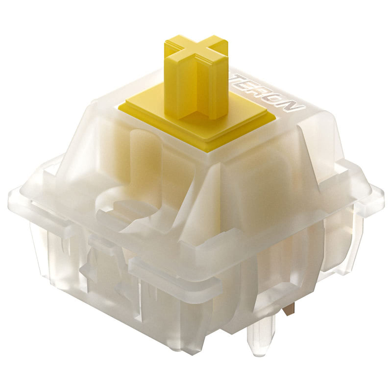  [AUSTRALIA] - Gateron Milky Yellow Pro Pre-lubed Switches, 5 Pin Linear Switches MX Mechanical Keyboard Switches 70 Pcs