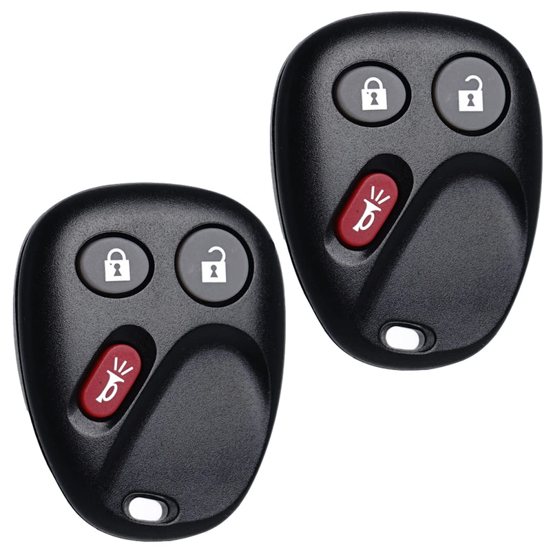  [AUSTRALIA] - Keyless Entry Remote Control Key Fob Replacement Fits for Chevy Silverado 1500 2500HD 2003 2004 2005 2006 Avalanche Equinox SSR Suburban Tahoe GMC Sierra Yukon XL Hummer H2 Cadillac Escalade LHJ011