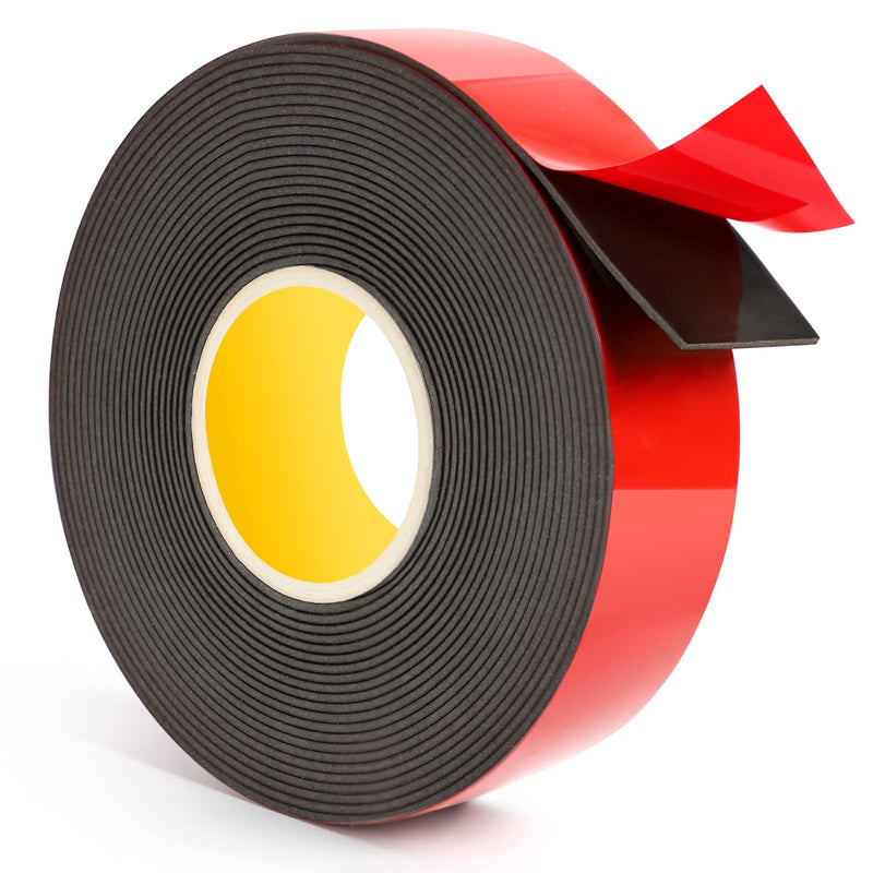  [AUSTRALIA] - EMITEVER Double Sided Tape Heavy Duty, Acrylic Foam Mounting Tape 16.4FT X 1IN, Two Sided Adhesive Tape, Waterproof & Strong Double Stick Tape, 2 Sided Strip Tape for Home Office Decor 16.4ftx1in