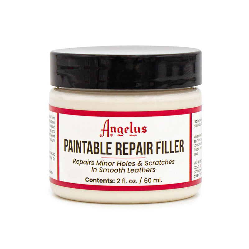  [AUSTRALIA] - Angelus Leather Filler for Filling or Repairing Holes, Tears, Cracks, Scratches, for Leather Car Seats, Furniture, Shoes- Flexible - 2oz
