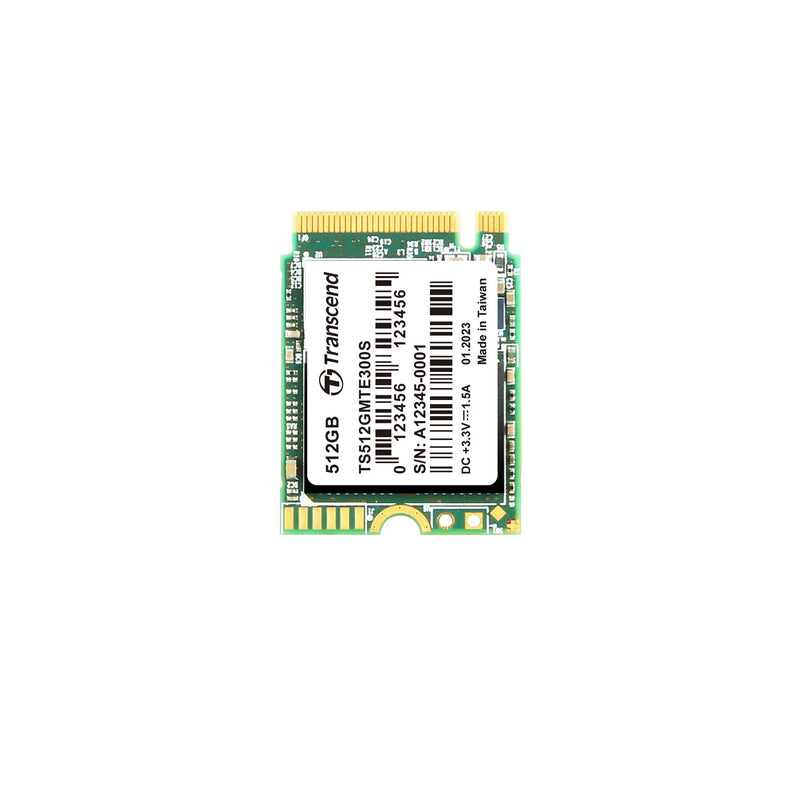  [AUSTRALIA] - Transcend 512GB MTE300S NVMe Internal SSD - Gen3 x4 PCIe M.2 2230, Up to 2,000MB/s - TS512GMTE300S
