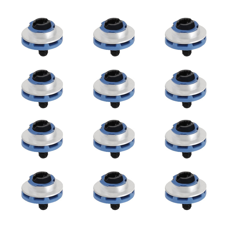  [AUSTRALIA] - 12PCS Hard Drive Mounting Screws Compatible with HP 2.5 Inch HDD 6000 6005 Pro 8000 8100 EliteDesk ProDesk G1 G2 Isolation Grommet Mute Screws