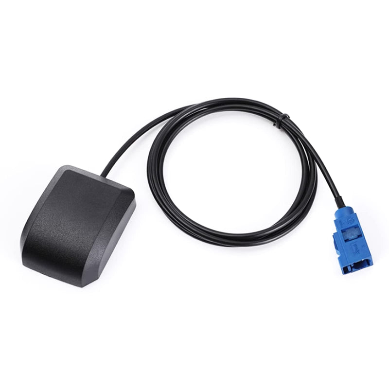  [AUSTRALIA] - Geekstory Waterproof Active GPS Antenna Vehicle GPS Navigation with Fakra C Blue Connector for Car GPS Navigation Receiver System