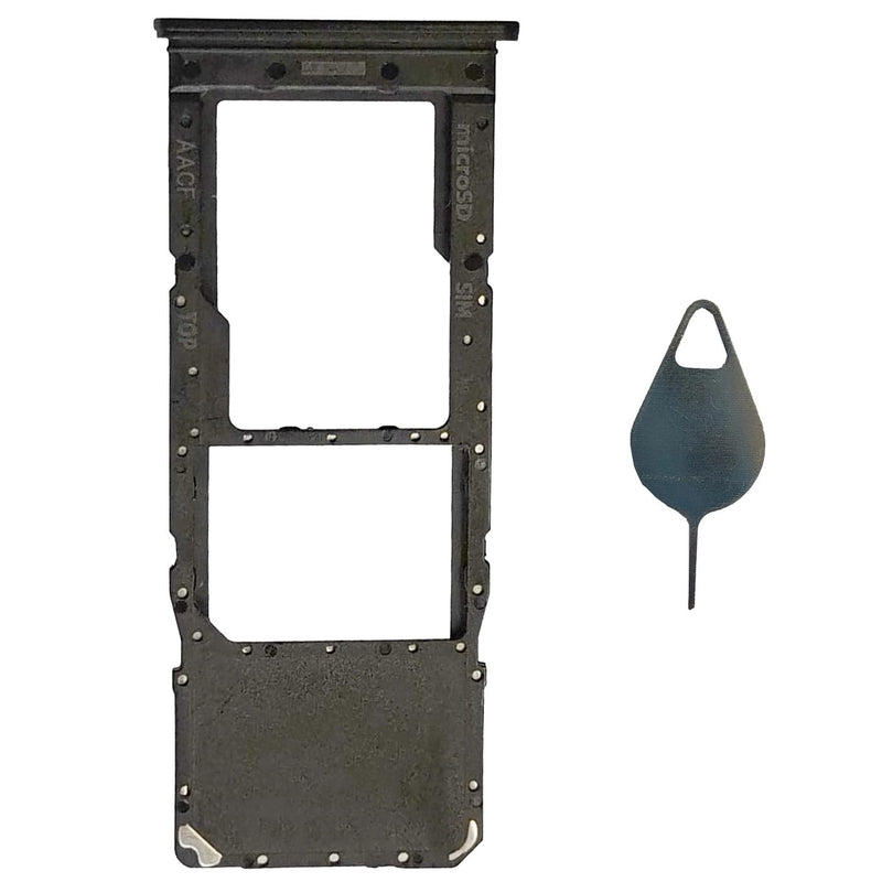  [AUSTRALIA] - Ubrokeifixit Galaxy A13 5G A136 Single Sim Card Tray Slot Holder Replacement for Samsung Galaxy A13 5G SM-A136U A136U1 A136W 2021 6.5",with Eject Pin (A13 5G A136-Black) A13 5G A136-Black