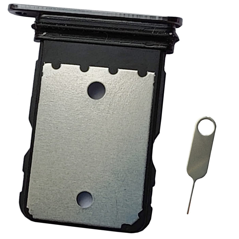  [AUSTRALIA] - Ubrokeifixit for Google Pixel 7 Pro 6.7" Sim Card Tray Slot Holder Replacement for Google Pixel 7 Pro 6.7" 2022 GP4BC GE2AE,with Eject Pin (Pixel 7 Pro-Obsidian) Pixel 7 Pro-Obsidian