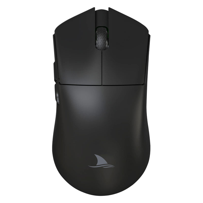  [AUSTRALIA] - Darmoshark M3 Wireless Gaming Mouse,Tri-Mode 2.4G/USB-C/Bluetooth Mouse Up to 26000DPI,PAW3395 optical sensor Lightweight 58g,8 programmable button 500MAh Battery Life,Computer Mouse for Laptop,PC,Mac TTC gold switches black