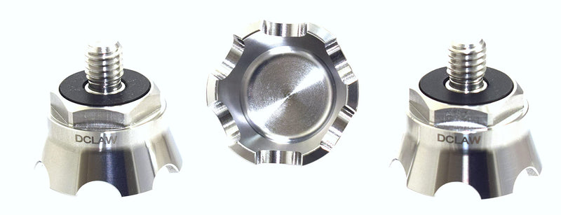  [AUSTRALIA] - Desmond DCLAW Set of 3 Tripod Foot Claws Rustproof SS Stainless Steel 3/8" Universal Saltwater Safe