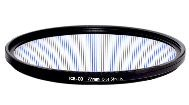  [AUSTRALIA] - ICE CO 77mm MC Blue Streak Special Effects Filter Anamorphic