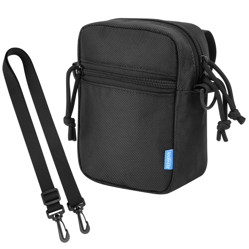  [AUSTRALIA] - Xxerciz Protective Case for Fvtga Night Vision Goggles, Nylon Travel Bag for Night Vision Binoculars, Soft Linner and Shoulder Strap, Side Pocket for SD Card, Data Cable, Manual (Case Only)