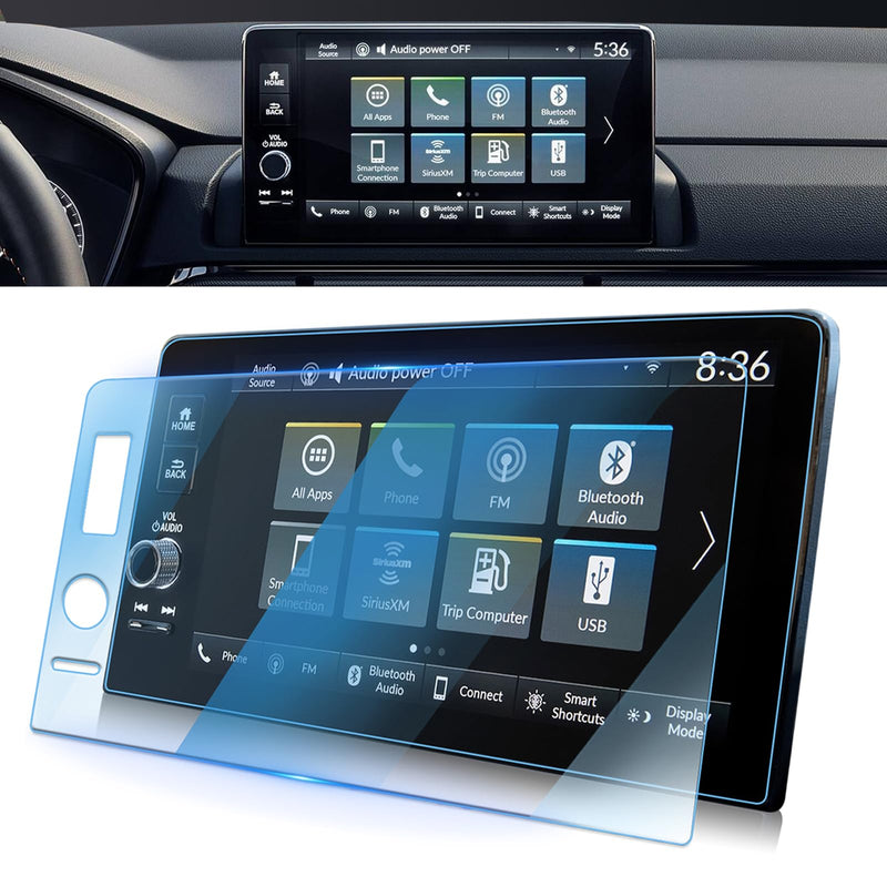  [AUSTRALIA] - WEIPIN 【Smooth as Silk】 9" Car Screen Protector for 2023 2024 Honda CRV Pilot HRV Civic&Acura Integra Accessories GPS Navigation Tempered Glass Compatible with 2023 2024 CR-V Pilot HR-V Integra 2022-2024 Civic - HD Clear