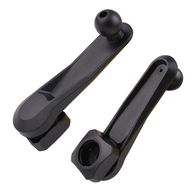  [AUSTRALIA] - ThtRht 2 Pack 17mm Ball Joint Extension Arm Female to Male Head Dead Angle Adapter Bracket Extender Rotating Rod for Car Air Outlet Vent Phone Stand GPS Mount Holder Dash Camera Handle Hook Clamp