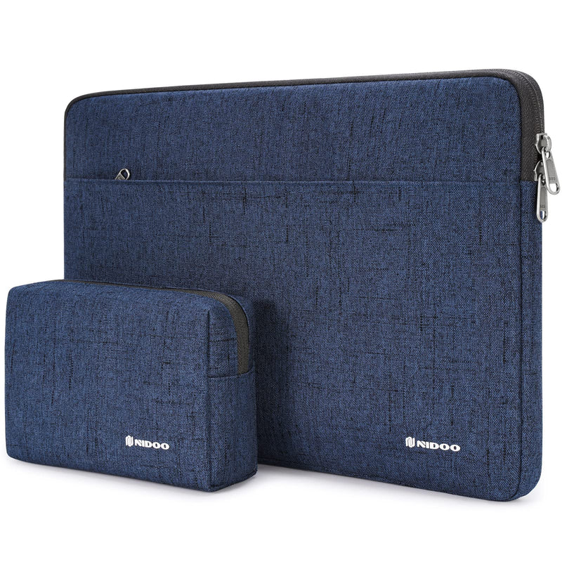  [AUSTRALIA] - NIDOO Laptop Sleeve 14 inch Computer Case Protective Bag for 15" Surface Laptop 3 4/14" ThinkPad T14 P14 / Lenovo ThinkPad P40 Yoga/ThinkPad X1 Carbon/Acer Chromebook Spin 514 / Dell Latitude 14 Blue