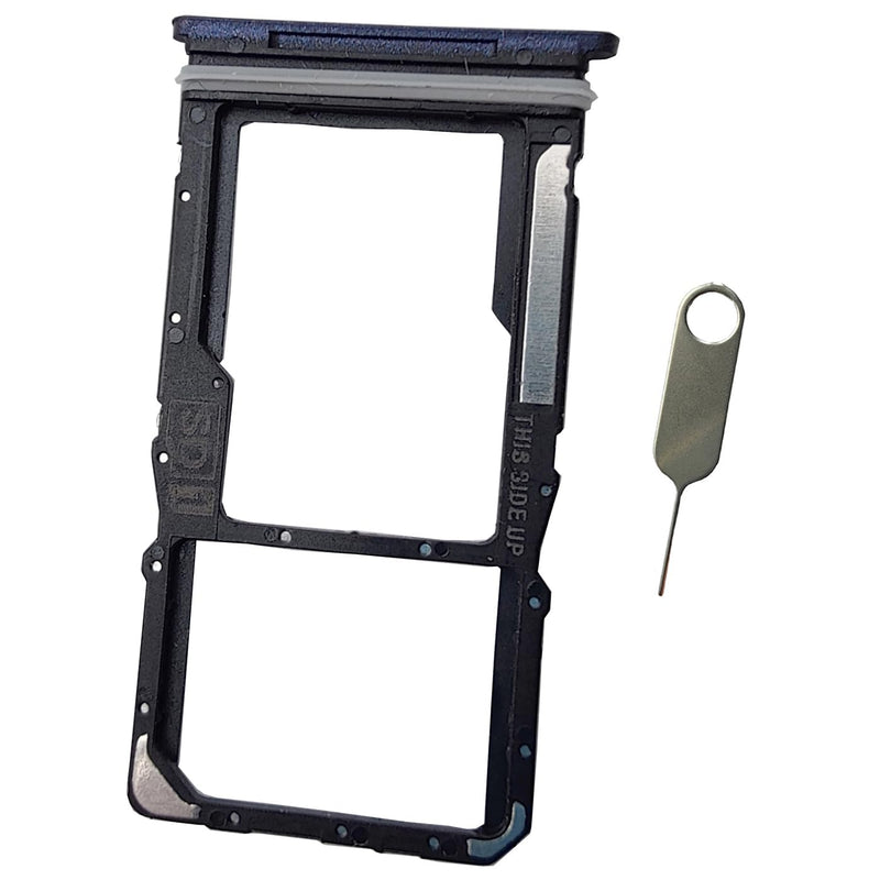  [AUSTRALIA] - Ubrokeifixit for Motorola G Pure Micro SD Card Tray,Single Sim Card Tray Slot Holder Replacement for Motorola Moto G Pure 2021 XT-2163 XT2163-4 6.5" (Indigo-1 Piece) Indigo-1 Piece