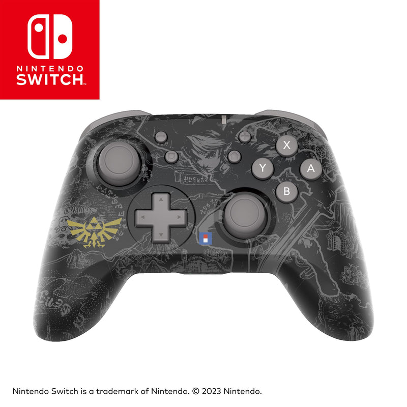  [AUSTRALIA] - HORI Wireless HORIPAD (The Legend of Zelda Edition) Pro Controller with Motion Control for Nintendo Switch - Officially Licensed by Nintendo