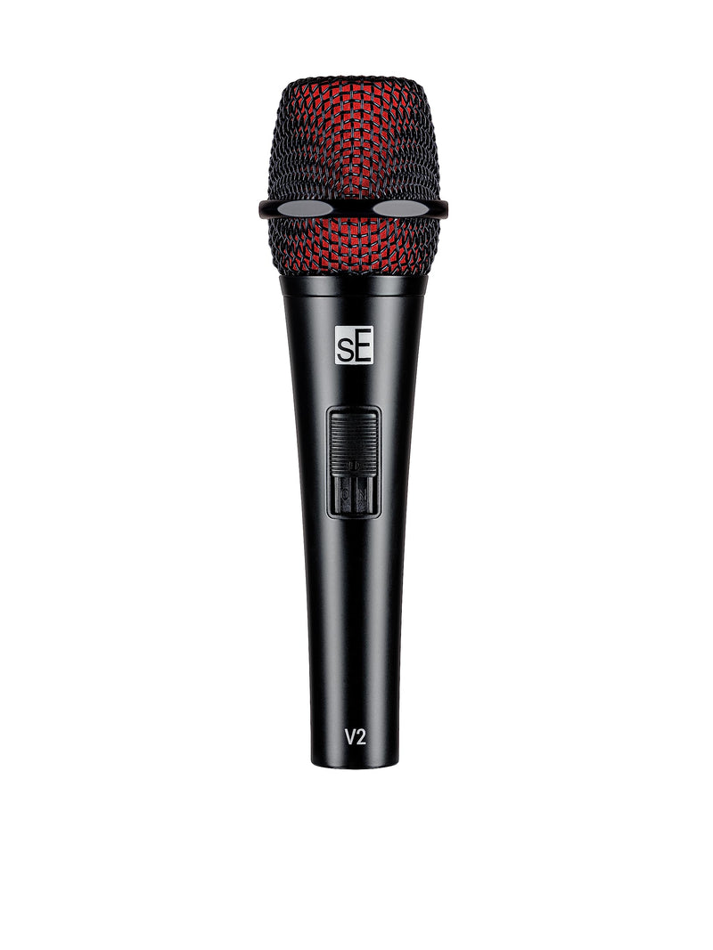  [AUSTRALIA] - SE Electronics V2-SW Supercardioid Dynamic Handheld Microphone with On/Off Switch