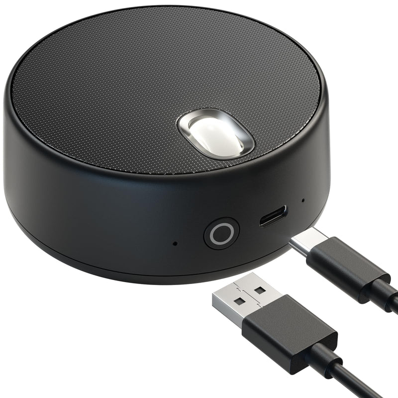  [AUSTRALIA] - ROFALL USB Computer Speakers with Microphone, PC Laptop Speaker with Mic, 3 Sound Modes, Hand Free Enhanced Voice Pick up, Compatible with Zoom for Personal Call and Home Office Meeting